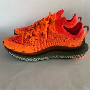 Adidas 4d fusio scrimeng orange men’s sneakers size 10M